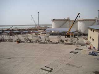 افتتاح پایانه نفتی کیوان انرژی در بندر امام توسط مهنسین مشاور هندسه پارس