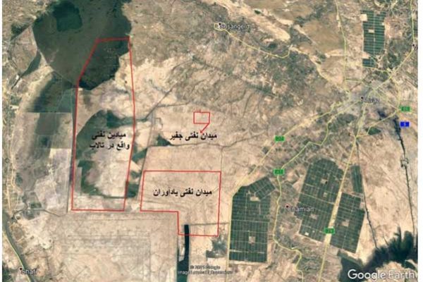 موقعیت محدوده مورد مطالعه